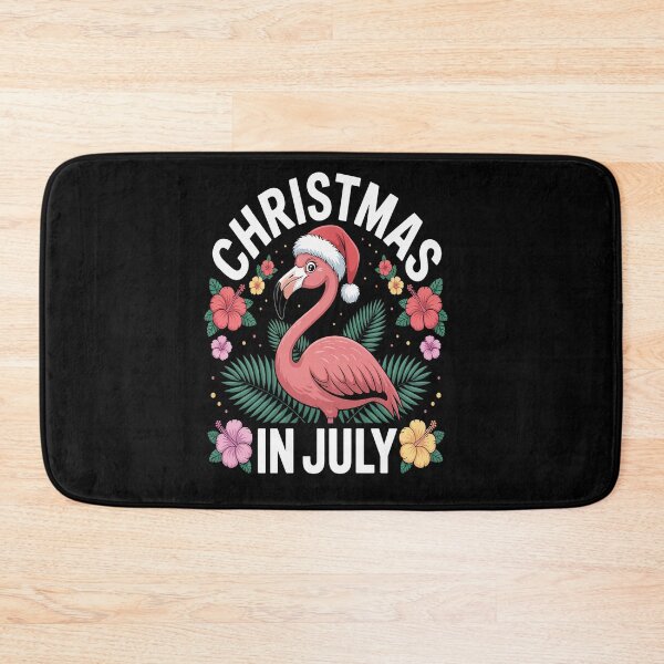 Item preview, Christmas In July Flamingo designed and sold by Moxizz.