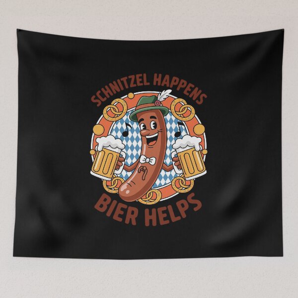 Item preview, Schnitzel Happens Oktoberfest designed and sold by VasilisLamArt.
