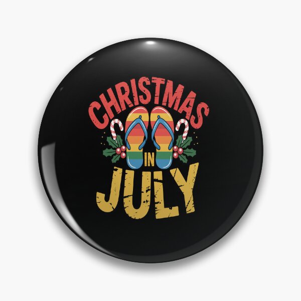 Item preview, Christmas In July Flip Flops Summer Beach Xmas Men Women designed and sold by Moxizz.