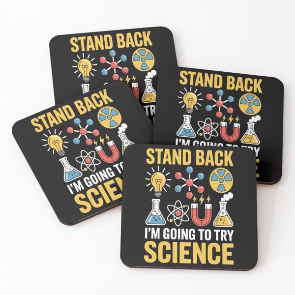 Item preview, Stand Back I'm Going to Try Science, Nerdy chemistry designed and sold by SignaturalGen.