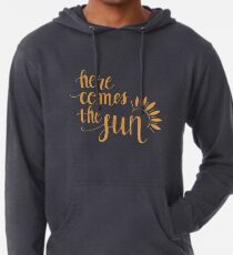 Sudadera con capucha ligera Aquí viene el sol