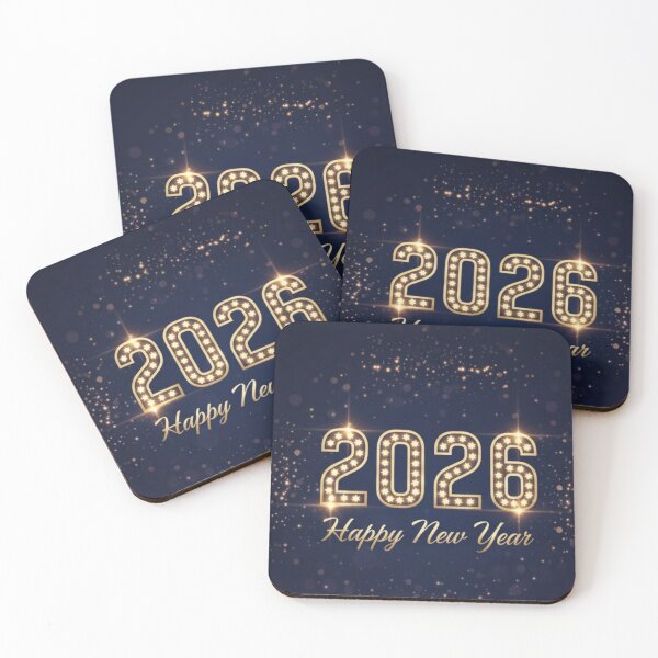 Item preview, Happy New Year 2026: Sparkling Gold Celebration designed and sold by ZyVoAli.