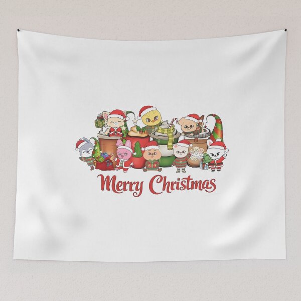 Item preview, Stray Kids Skzoo Christmas Merry SKZ-Mas Cute Skzoo Stray Kids Dominate Skzoo Xmas designed and sold by Tiar-Kin.