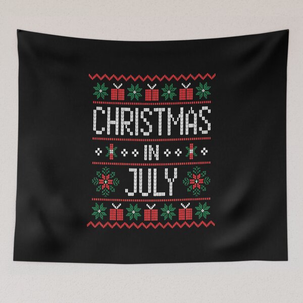 Item preview, Christmas in July Funny Xmas Ugly Sweater Men Women Kids designed and sold by Moxizz.
