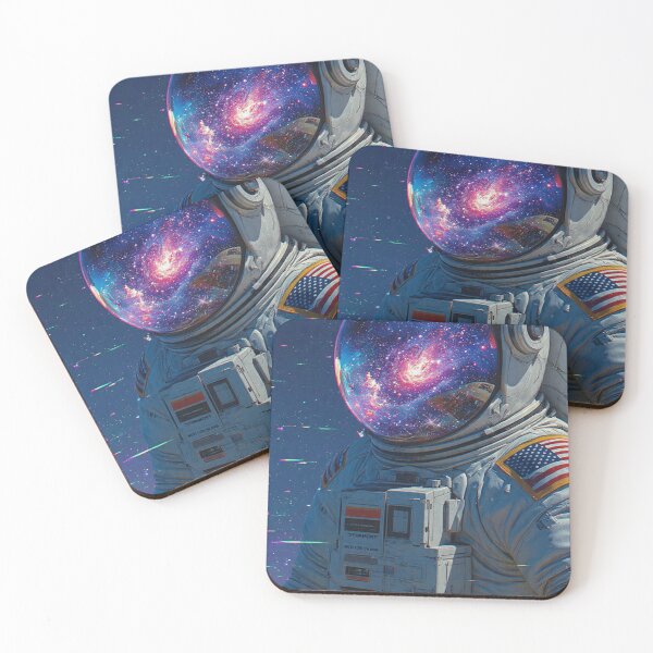 Item preview, Cosmic Reflection: Astronaut’s Galactic Visor designed and sold by ChinzorigBAY.