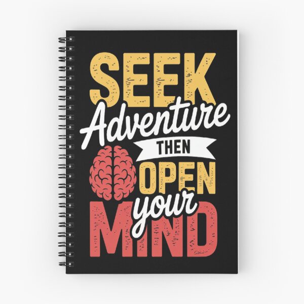Item preview, Seek Adventure Then Open Your Mind designed and sold by LacostCarl.