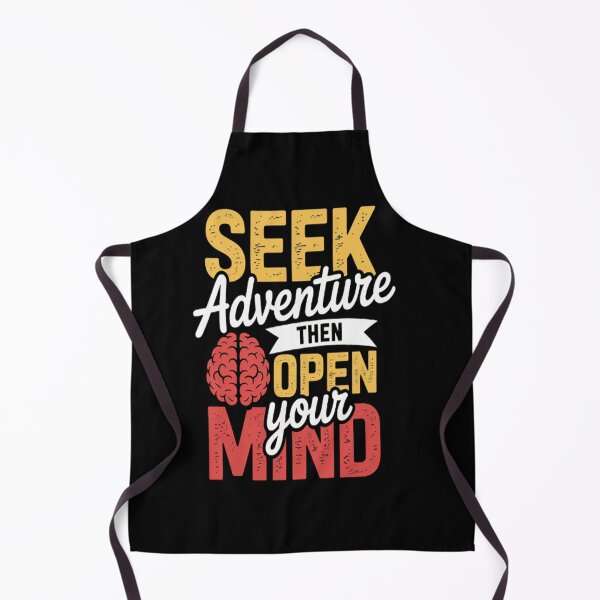 Item preview, Seek Adventure Then Open Your Mind designed and sold by LacostCarl.