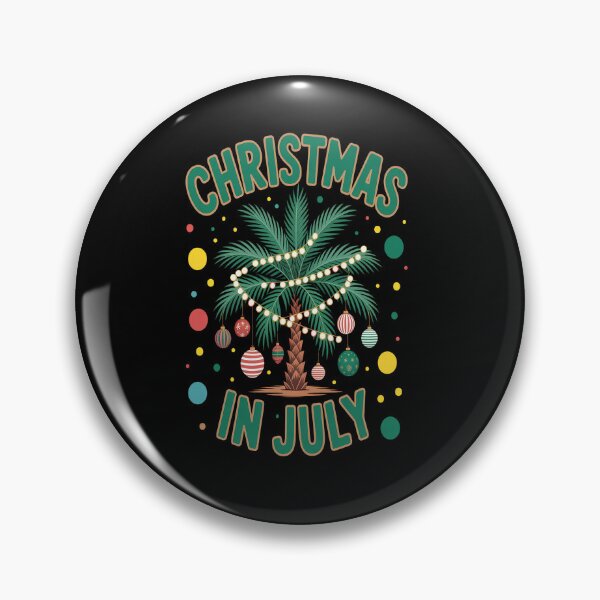 Item preview, Christmas In July Palm Tree Hawaii Beach Summer Vacation  designed and sold by Moxizz.