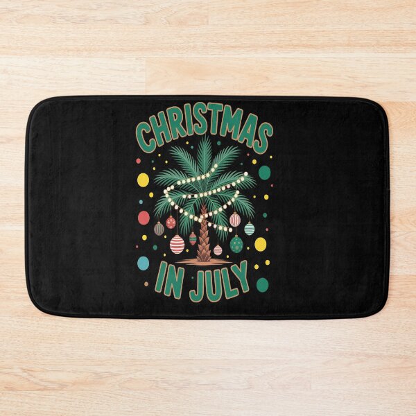 Item preview, Christmas In July Palm Tree Hawaii Beach Summer Vacation  designed and sold by Moxizz.