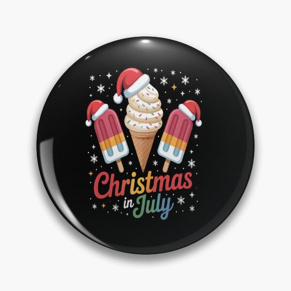 Item preview, Christmas In July Popsicles Ice Cream Toddler Kids Women Men designed and sold by Moxizz.