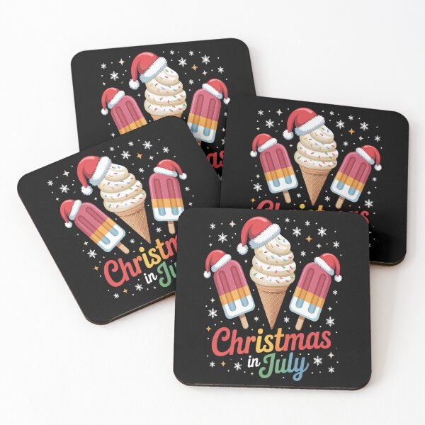 Item preview, Christmas In July Popsicles Ice Cream Toddler Kids Women Men designed and sold by Moxizz.