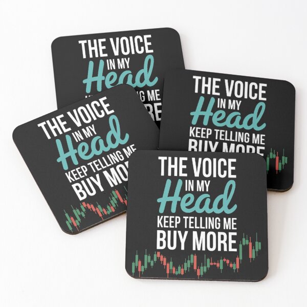 Item preview, Shares The Voice In My Head Keep Telling Me Buy More Stocks designed and sold by LacostCarl.