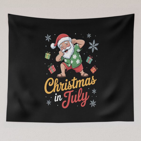 Item preview, Dabbing Santa Christmas In July designed and sold by Moxizz.