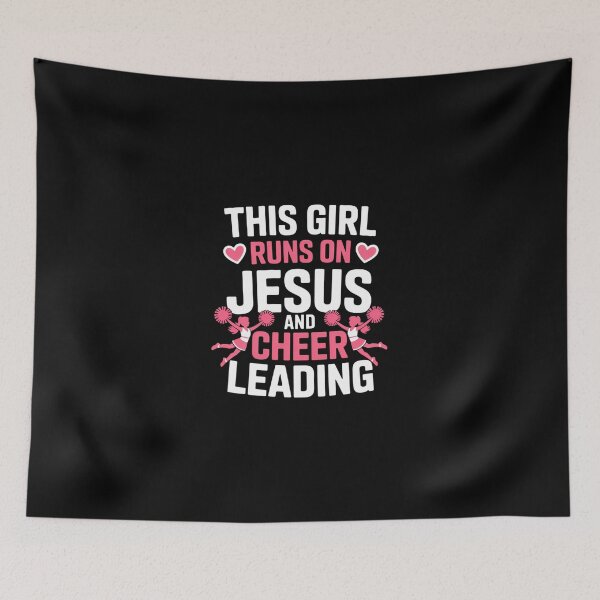 Item preview, Cheer Jesus and Cheerleading designed and sold by bongsentrang.