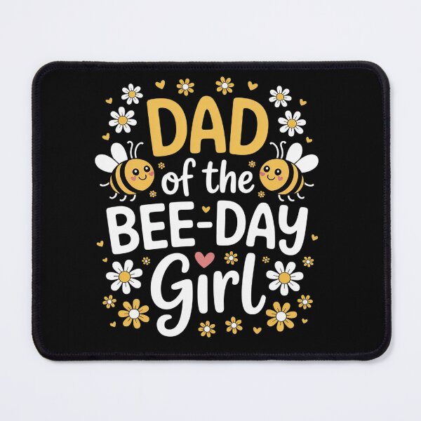 Item preview, Dad of the Bee-Day Girl Birthday Party Matching Family designed and sold by Moxizz.