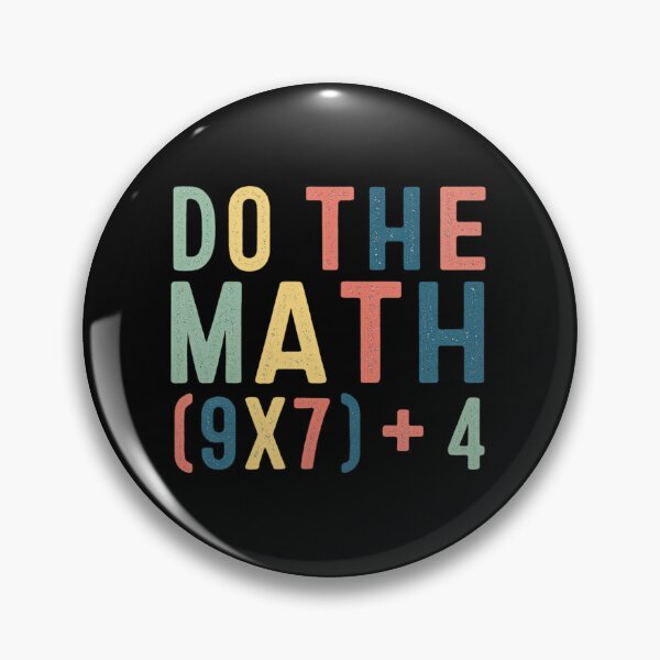 Item preview, Do the Math – Colorful Educational Expression Design designed and sold by haitrieuic96.
