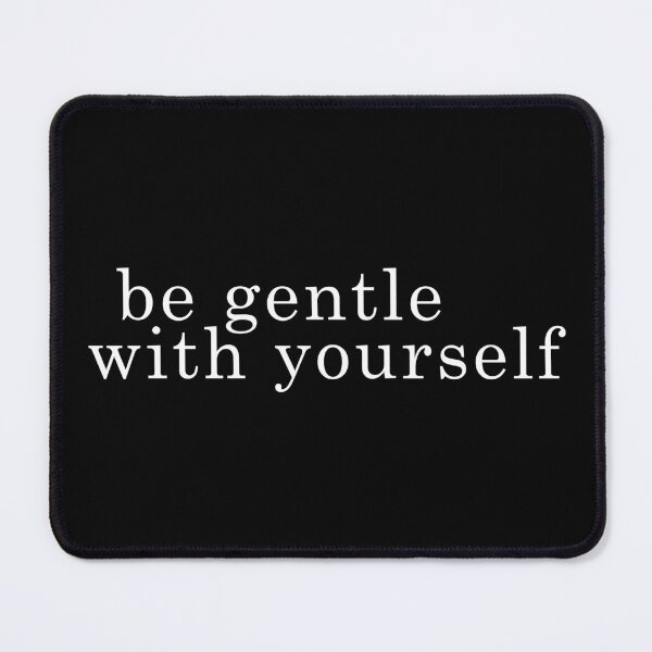 Item preview, Be Gentle With Yourself – Minimal Healing Quote Typography designed and sold by ColorNestStudio.