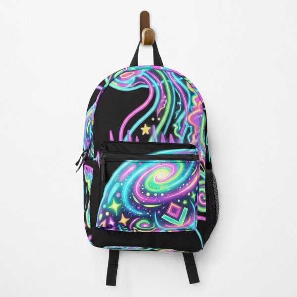 Item preview, Psychedelic Jellyfish Neon Festival Rave Gear Trippy Space Ocean Tee designed and sold by auxincaftan0o.