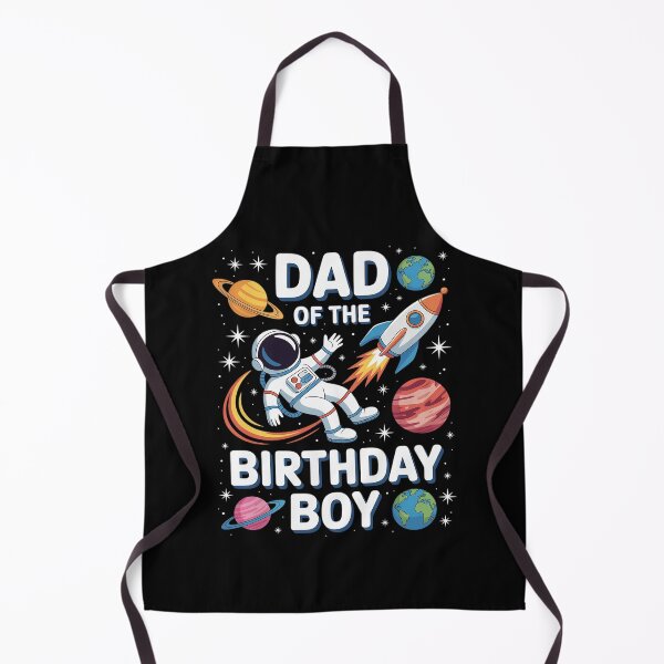 Item preview, Dad Of The Birthday Boy Astronaut Family Space Planets designed and sold by Moxizz.