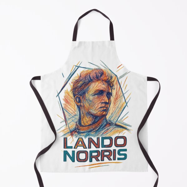 Artikelvorschau, Lando Norris, abstrakte Kunst von Lando Norris, Helm von Lando Norris entworfen und verkauft von graphic-genie.