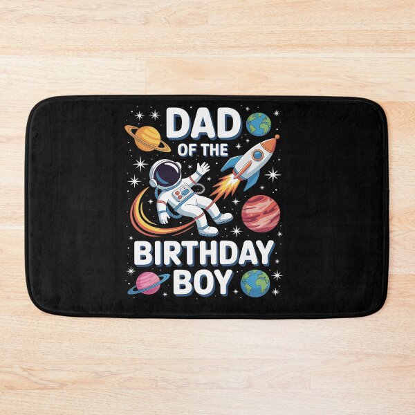 Item preview, Dad Of The Birthday Boy Astronaut Family Space Planets designed and sold by Moxizz.