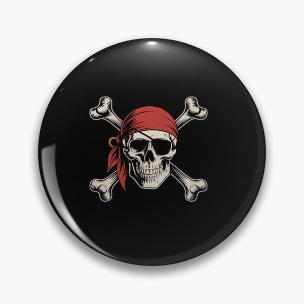 Item preview, Pirate Skull Crossbones Pirate Flag designed and sold by TiredPack.