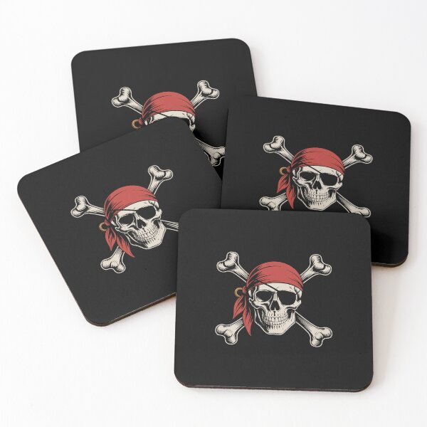 Item preview, Pirate Skull Crossbones Pirate Flag designed and sold by TiredPack.