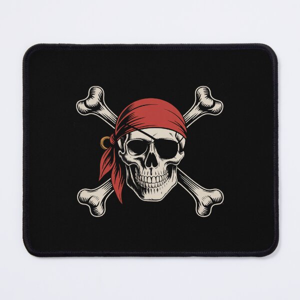 Item preview, Pirate Skull Crossbones Pirate Flag designed and sold by TiredPack.