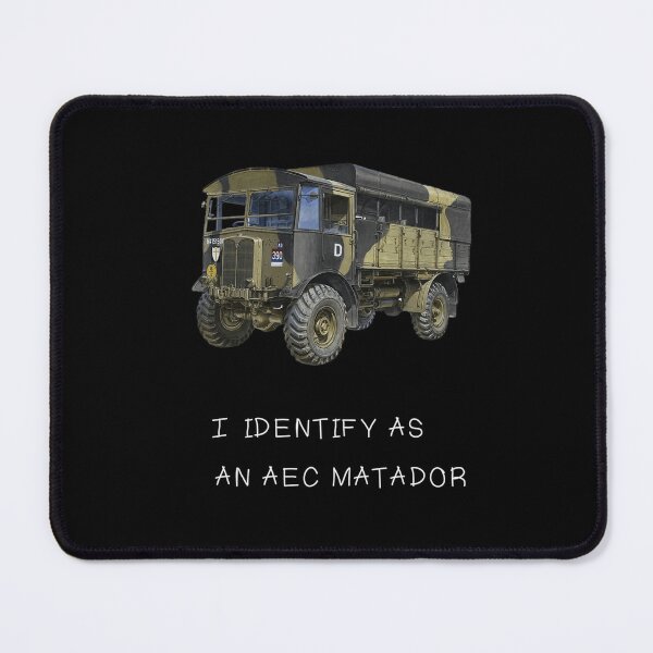 Item preview, Aec Matador White Text designed and sold by GarryFadel.