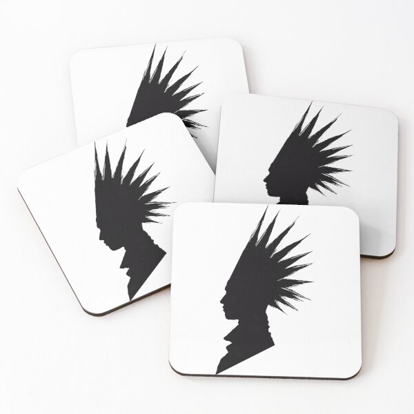 Item preview, Liberty Spikes Punk Silhouette designed and sold by isobeeffertz.