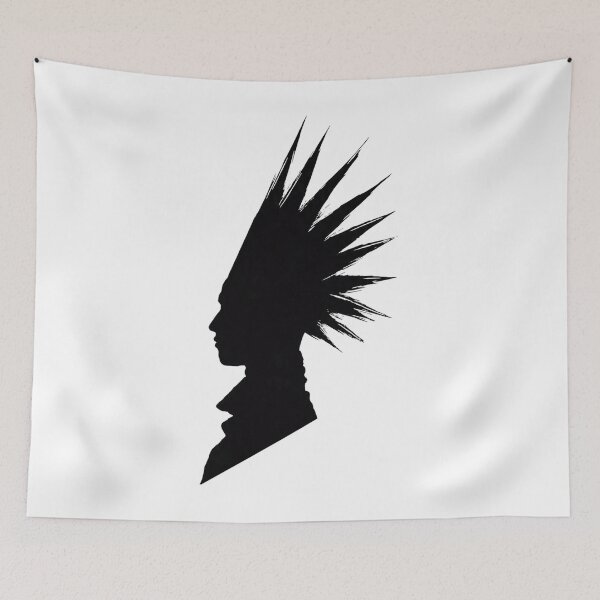 Item preview, Liberty Spikes Punk Silhouette designed and sold by isobeeffertz.