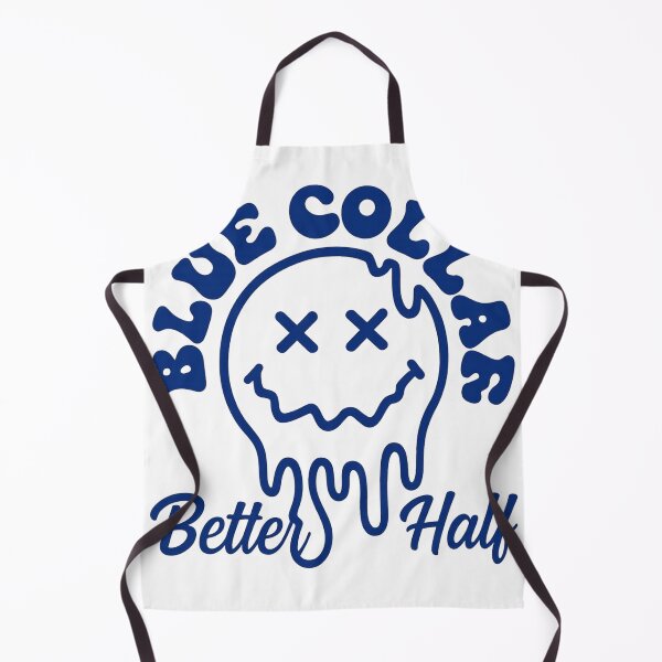 Item preview, Blue Collar Better Half – Melting Smiley Edgy Graphic designed and sold by haitrieuic96.