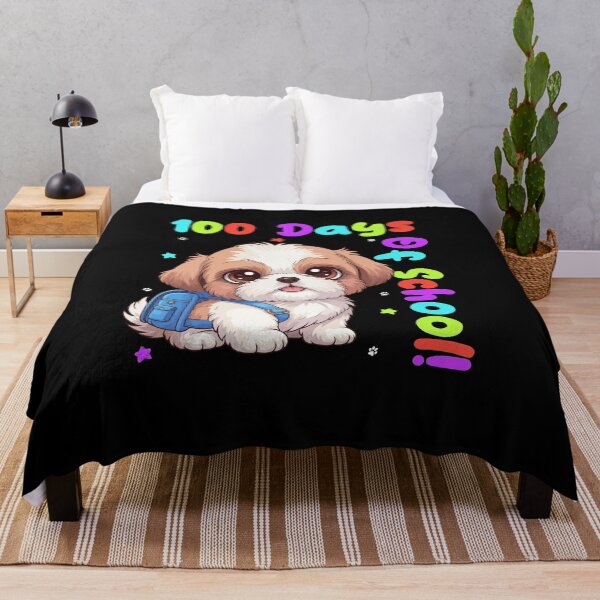 Item preview, Cute Shih Tzu Dog 100 Days of School Celebration Design - Dog Lovers designed and sold by The Real Life Symphony.