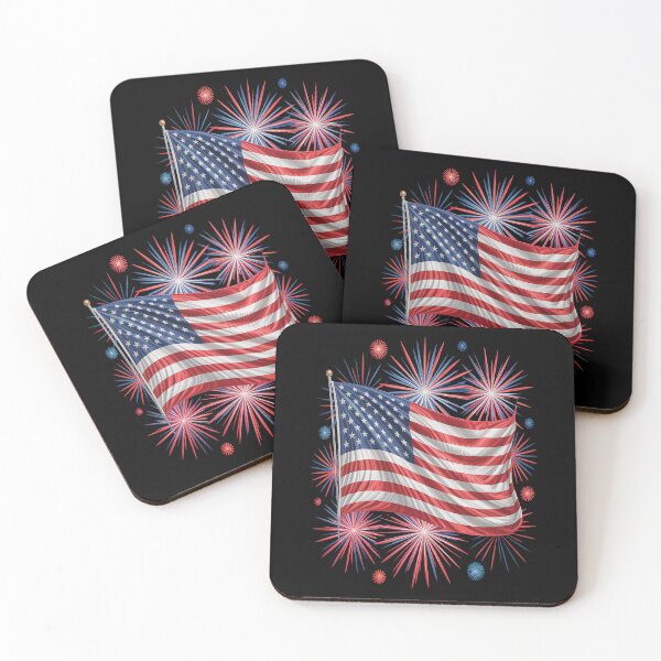 Item preview, Fireworks 4th of July American Flag Patriotic Sparklers designed and sold by Moxizz.