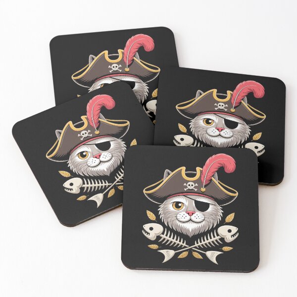 Item preview, Pirate Cat  designed and sold by milanforbes.