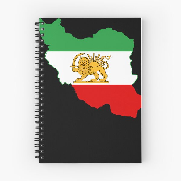 Item preview, Flag-Map-Of-Iran-Iranian-Flag-1964-1980 designed and sold by KlausPeterhf.
