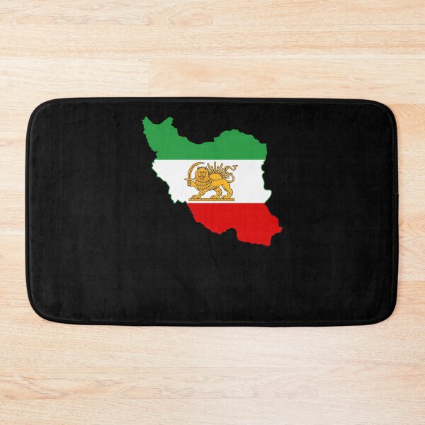 Item preview, Flag-Map-Of-Iran-Iranian-Flag-1964-1980 designed and sold by KlausPeterhf.