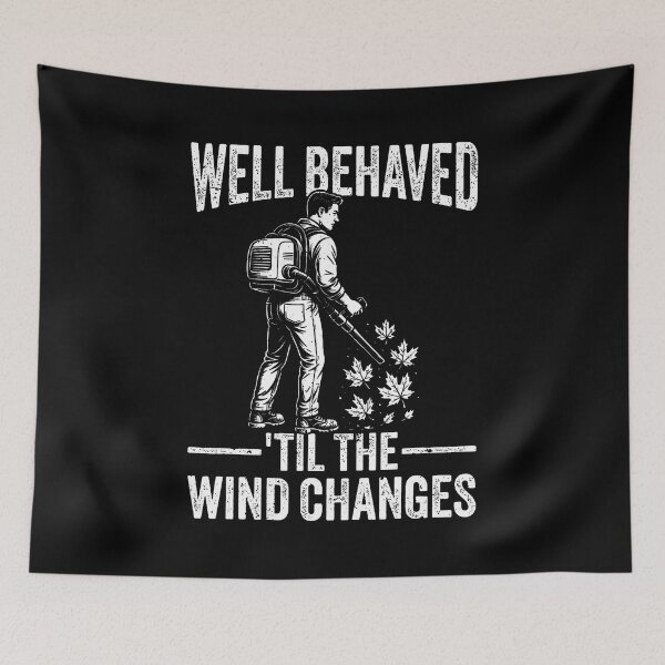 Item preview, Funny Leaf Blowing Leaf Blower designed and sold by EarlineImogene.