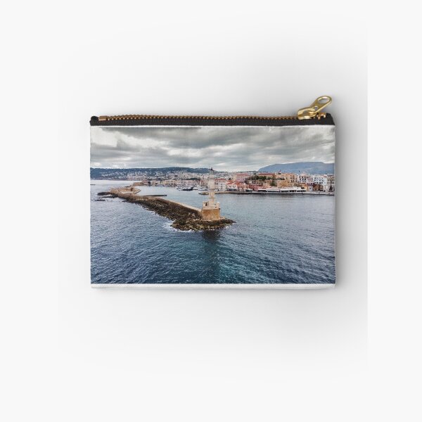 Item preview, The Lighthouse of Chania Standing Against the Sea designed and sold by Tasos Karamalakis.