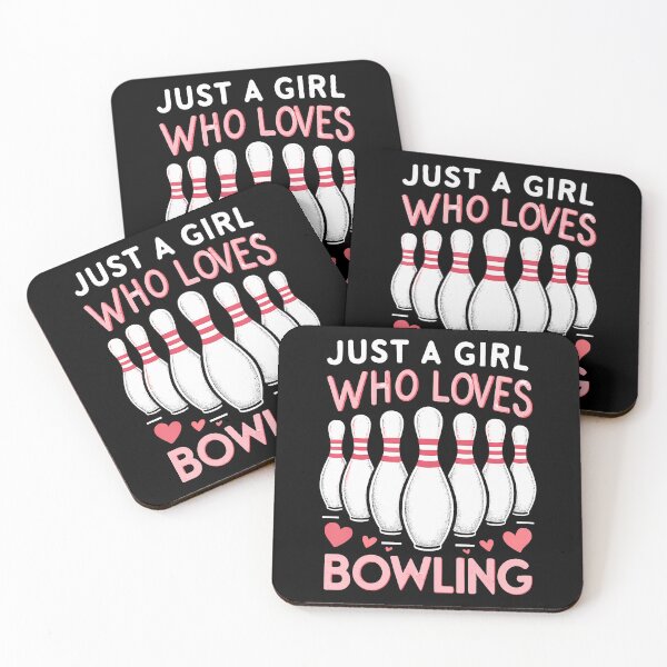 Item preview, Just A Girl Who Loves Bowling designed and sold by AngelaSandra.