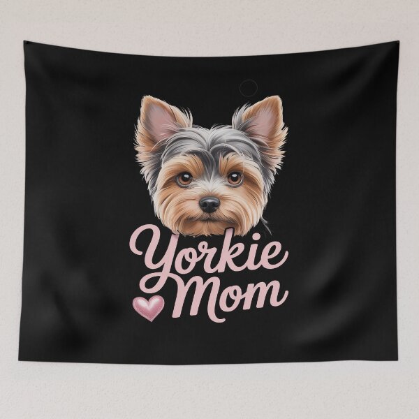 Item preview, Yorkshire Terrier Mom Dog Yorkie Mama Cute Puppy  designed and sold by milanforbes.