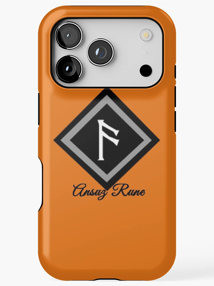 Thumbnail 1 of 4, iPhone Case, Ansuz Rune designed and sold by WindsofJupiter.