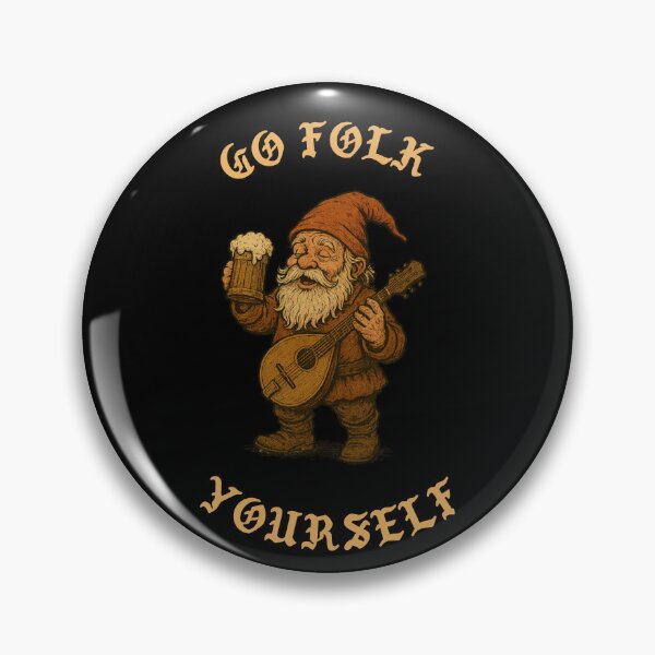Item preview, Go Folk Yourself Drunken Dwarf designed and sold by morve_eternelle.