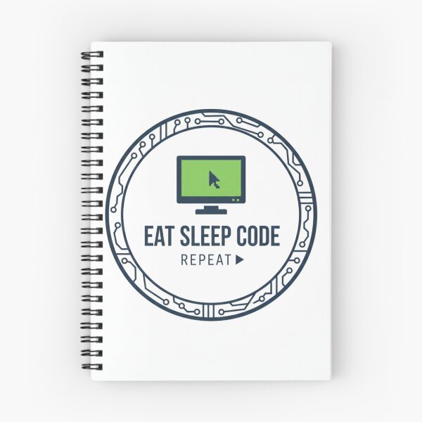 Item preview, Eat Sleep Code Repeat - Developer Life Logo designed and sold by hironmoy123.