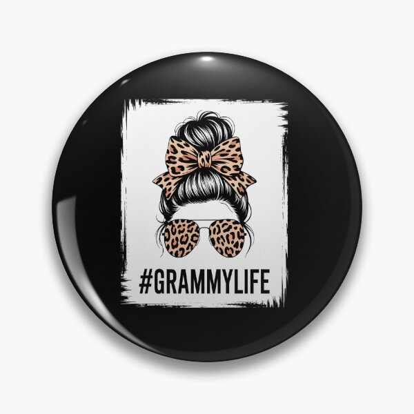 Item preview, grammy life Messy Bun Leopard designed and sold by Moxizz.