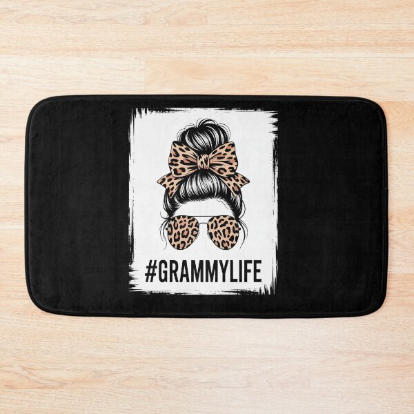 Item preview, grammy life Messy Bun Leopard designed and sold by Moxizz.