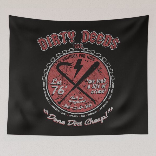 Item preview, Dirty Deeds designed and sold by MelisaMontoya.