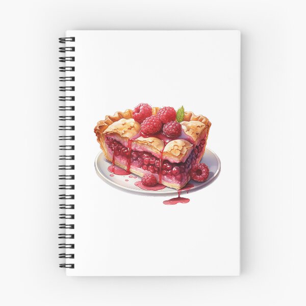 Item preview, "Raspberry Pie | Raspberries Sticker | Sweet Berry Aesthetic Art" designed and sold by Mandayartstudio.