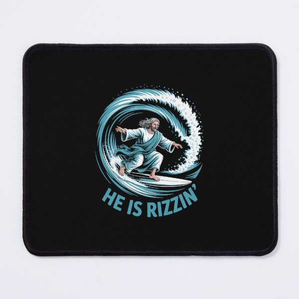 Item preview, Christian Jesus Surfing Funny designed and sold by bongsentrang.