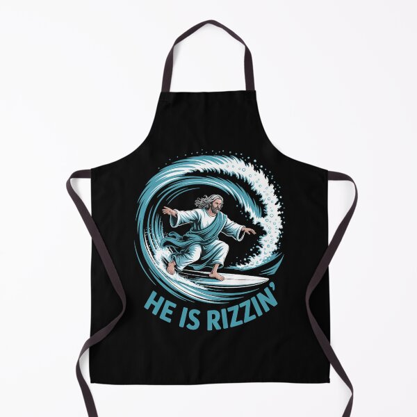 Item preview, Christian Jesus Surfing Funny designed and sold by bongsentrang.